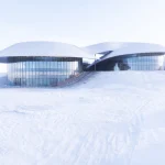 PLAT ASIA Designs Volcano-In Visitor Center in the Mongolian Steppe