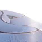 PLAT ASIA Designs Volcano-In Visitor Center in the Mongolian Steppe