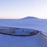 PLAT ASIA Designs Volcano-In Visitor Center in the Mongolian Steppe
