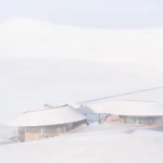 PLAT ASIA Designs Volcano-In Visitor Center in the Mongolian Steppe