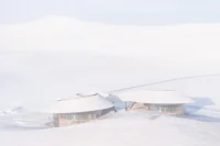 PLAT ASIA Designs Volcano-In Visitor Center in the Mongolian Steppe