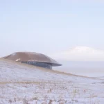 PLAT ASIA Designs Volcano-In Visitor Center in the Mongolian Steppe