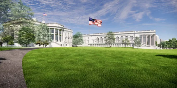 Detailed Renderings Show Trump’s White House East Wing Overhaul