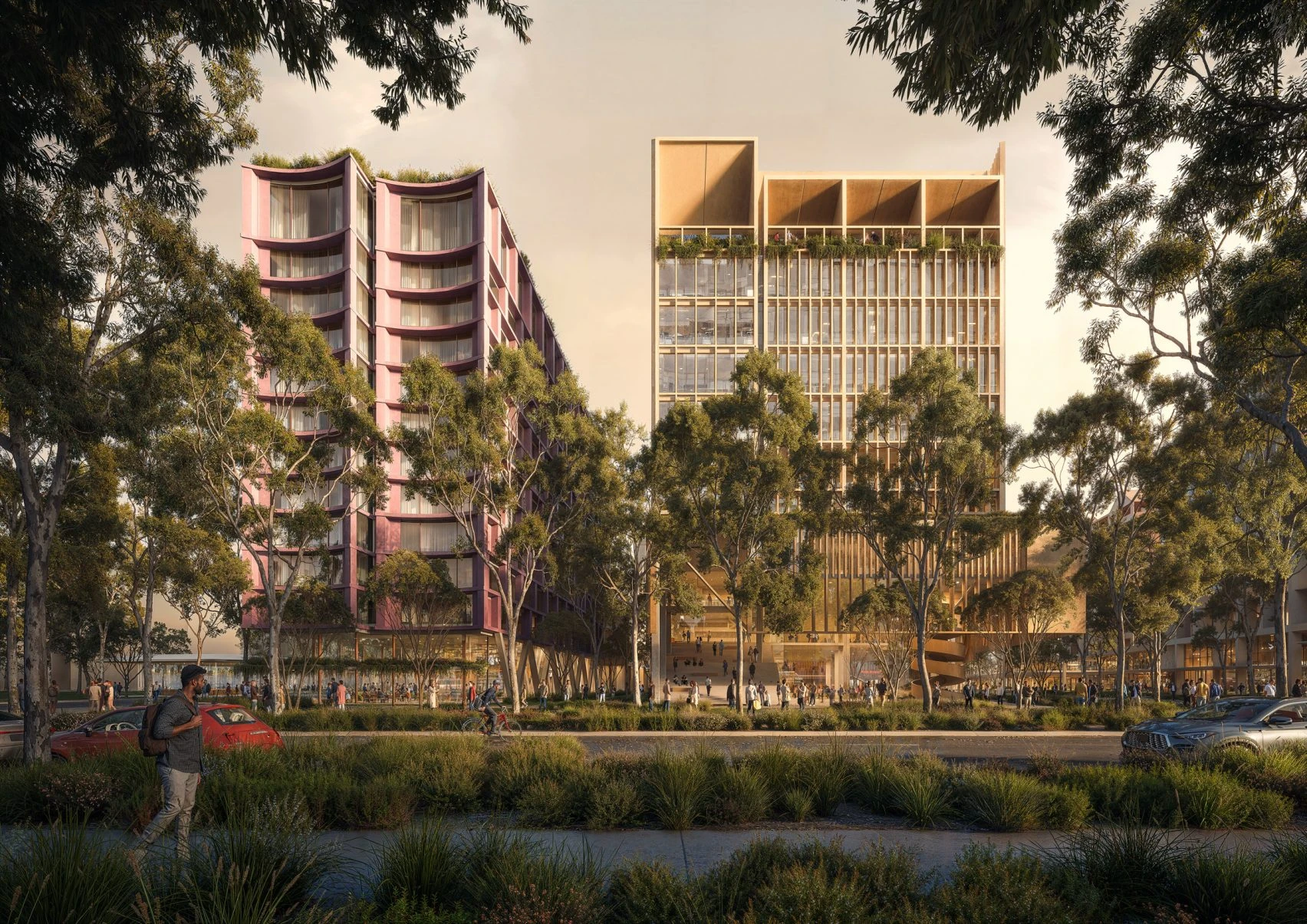 SOM + Hassell Plan New Bradfield City in Western Sydney