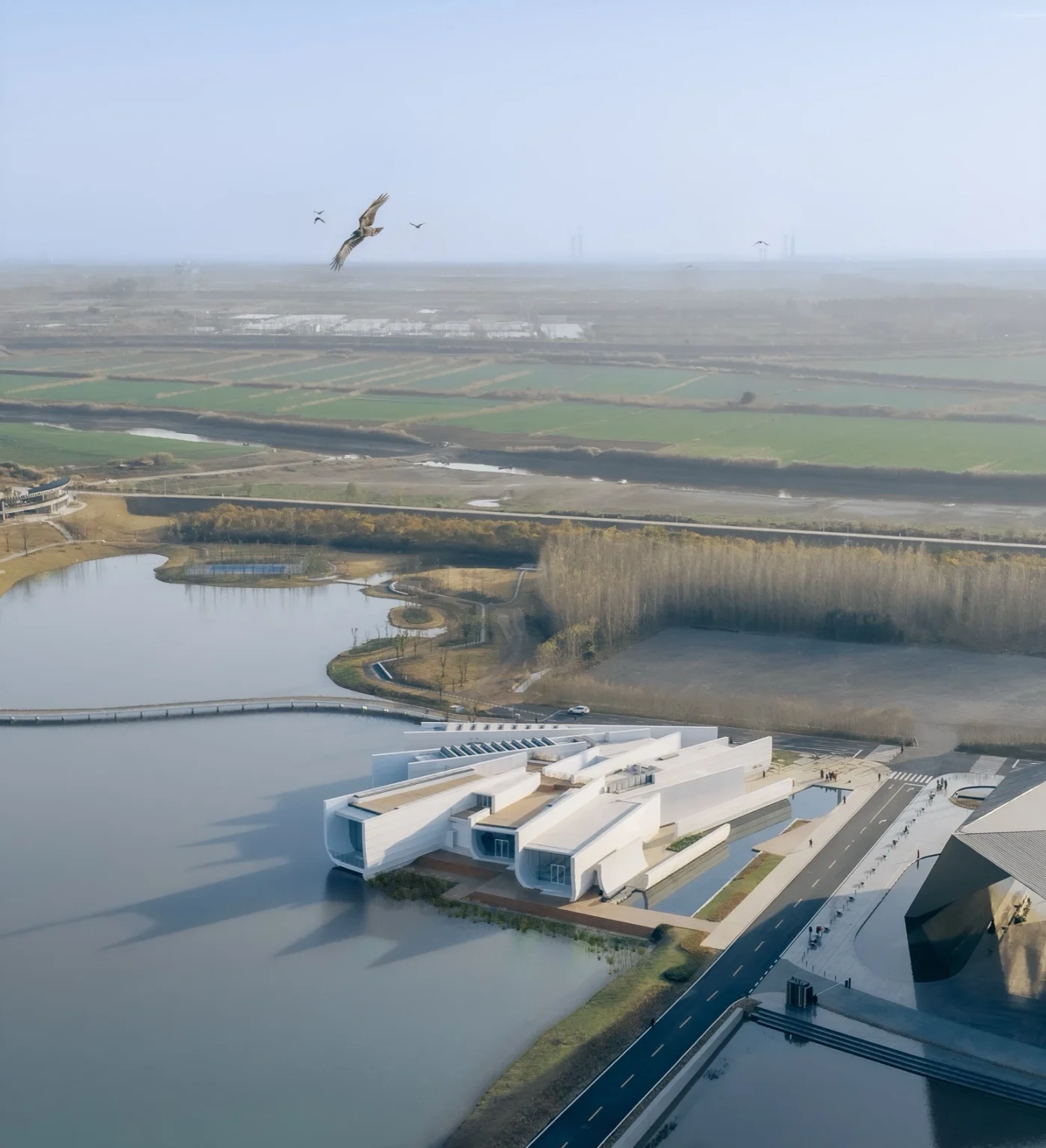 Chenhu Wetland Art Center in Wuhan, Trace Architecture Office (TAO)