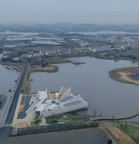 Chenhu Wetland Art Center in Wuhan, Trace Architecture Office (TAO)