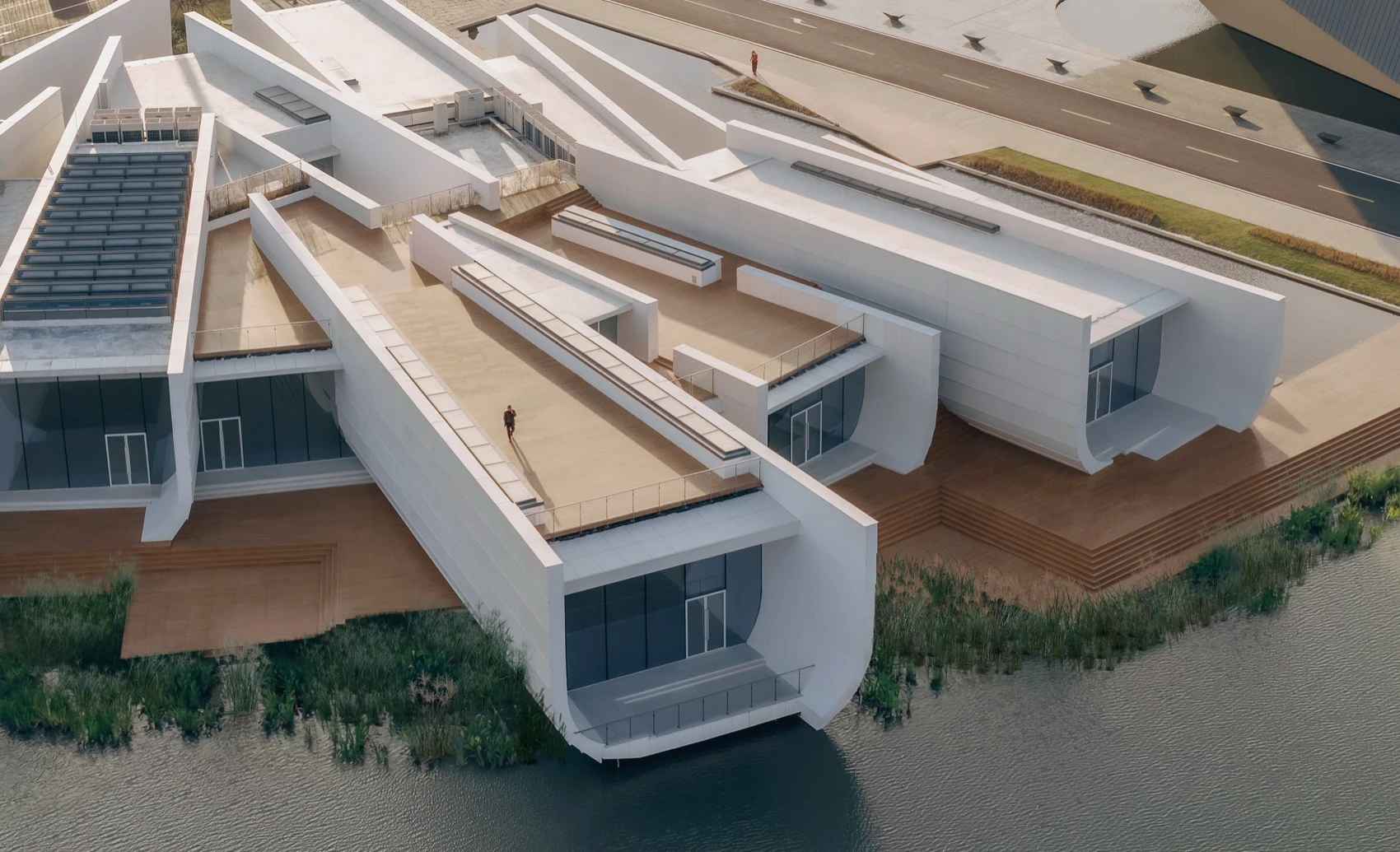 Chenhu Wetland Art Center in Wuhan, Trace Architecture Office (TAO)