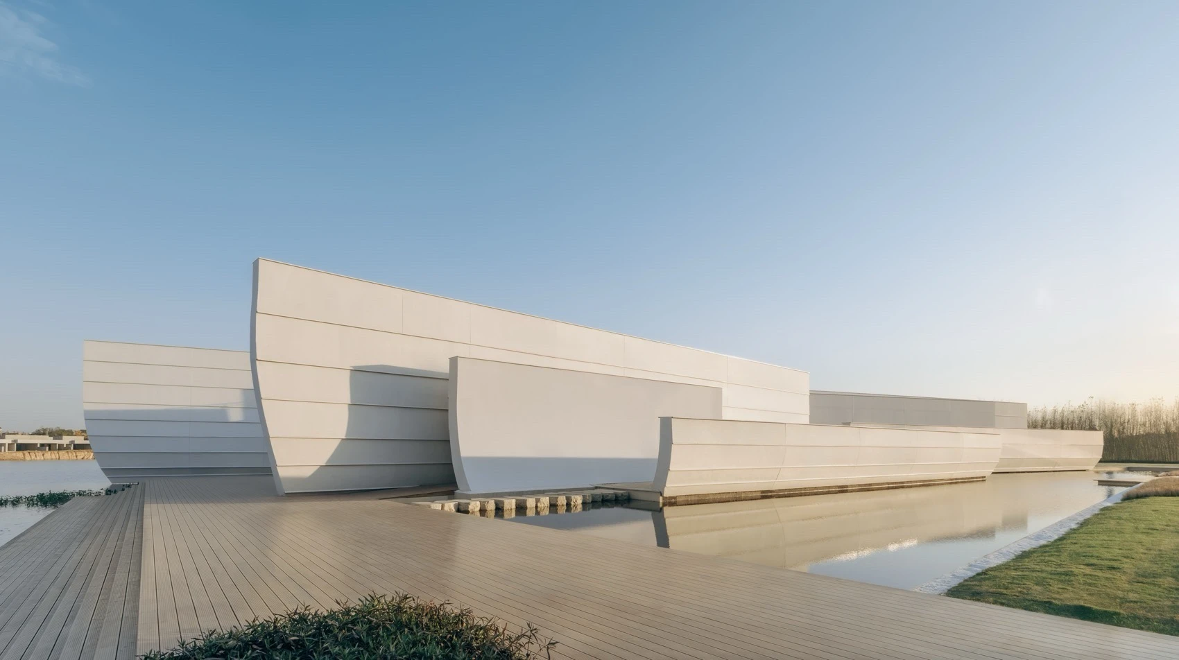 Chenhu Wetland Art Center in Wuhan, Trace Architecture Office (TAO)