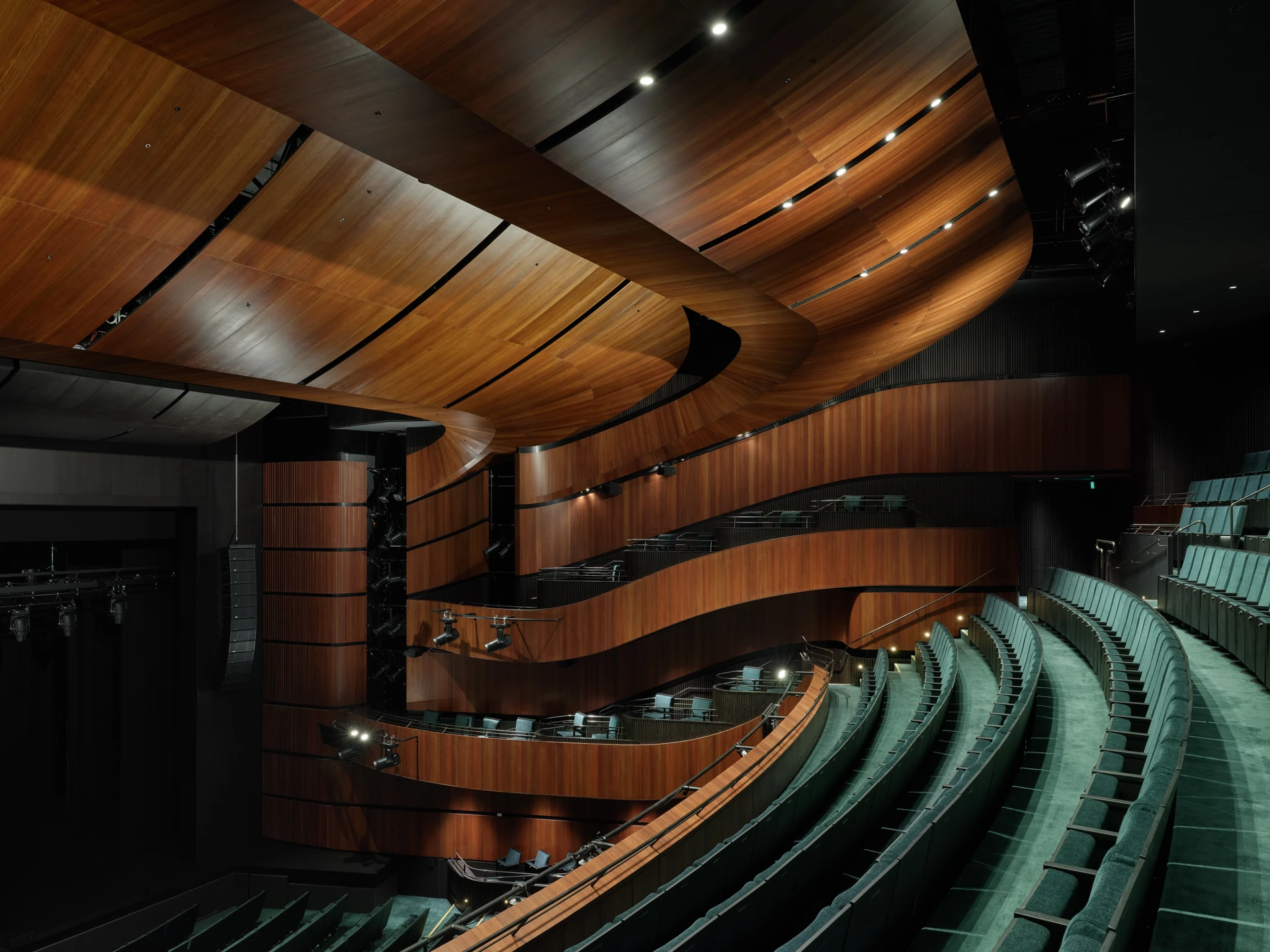 Glasshouse Theatre Brisbane by Blight Rayner and Snøhetta, Queensland Performing Arts Centre (QPAC)