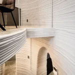 two-story 3D-printed home
