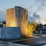 two-story 3D-printed home