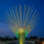 Chorus Ventus by NEON, A Plant-Inspired Installation Blooms at Lauritzen Gardens