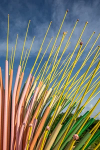 Chorus Ventus by NEON, A Plant-Inspired Installation Blooms at Lauritzen Gardens