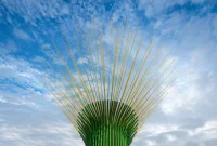 Chorus Ventus by NEON, A Plant-Inspired Installation Blooms at Lauritzen Gardens