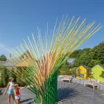 Chorus Ventus by NEON, A Plant-Inspired Installation Blooms at Lauritzen Gardens