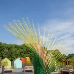 Chorus Ventus by NEON, A Plant-Inspired Installation Blooms at Lauritzen Gardens
