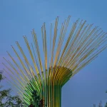 Chorus Ventus by NEON, A Plant-Inspired Installation Blooms at Lauritzen Gardens