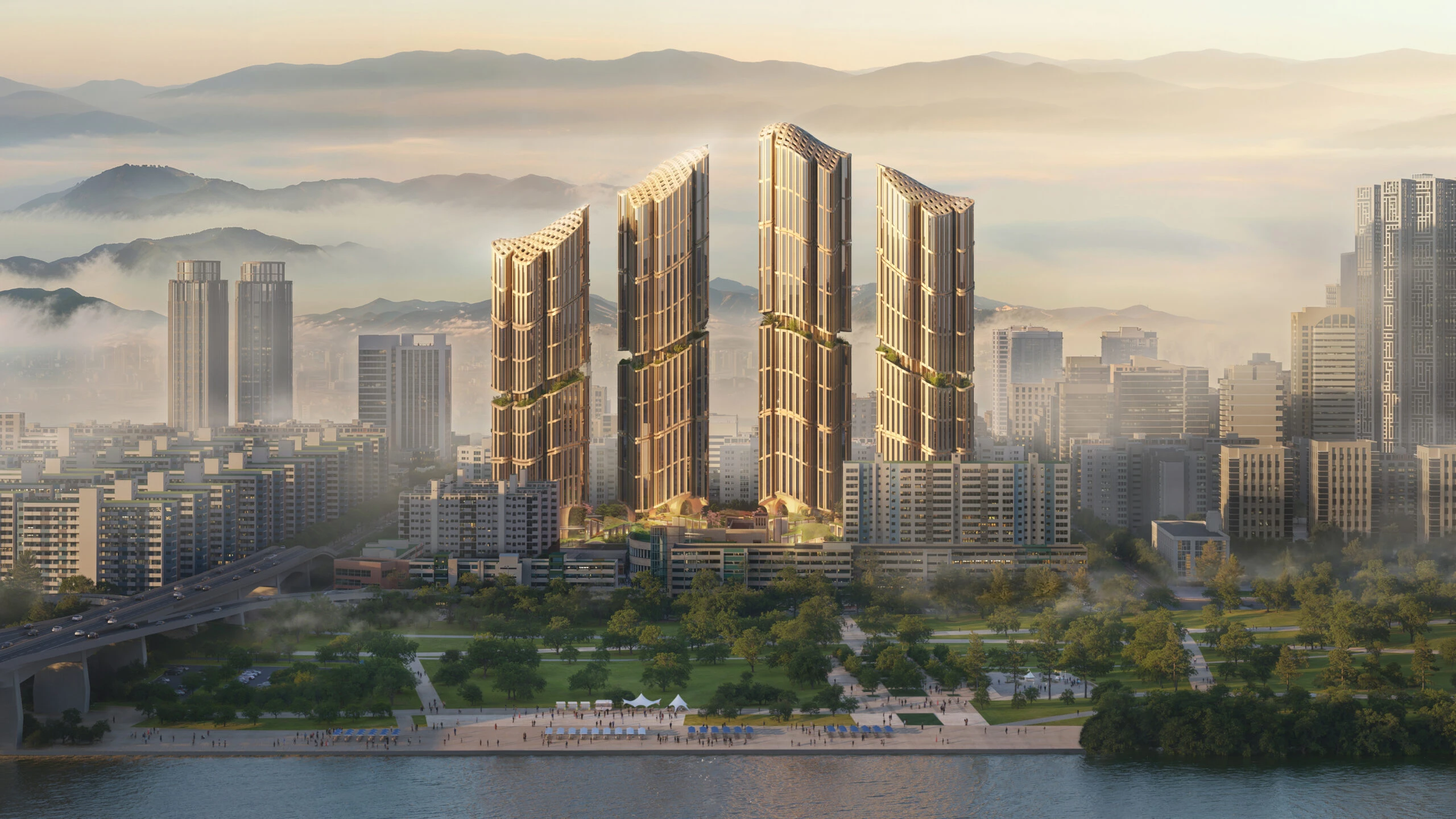Heatherwick Studio, Daegyo Apartments