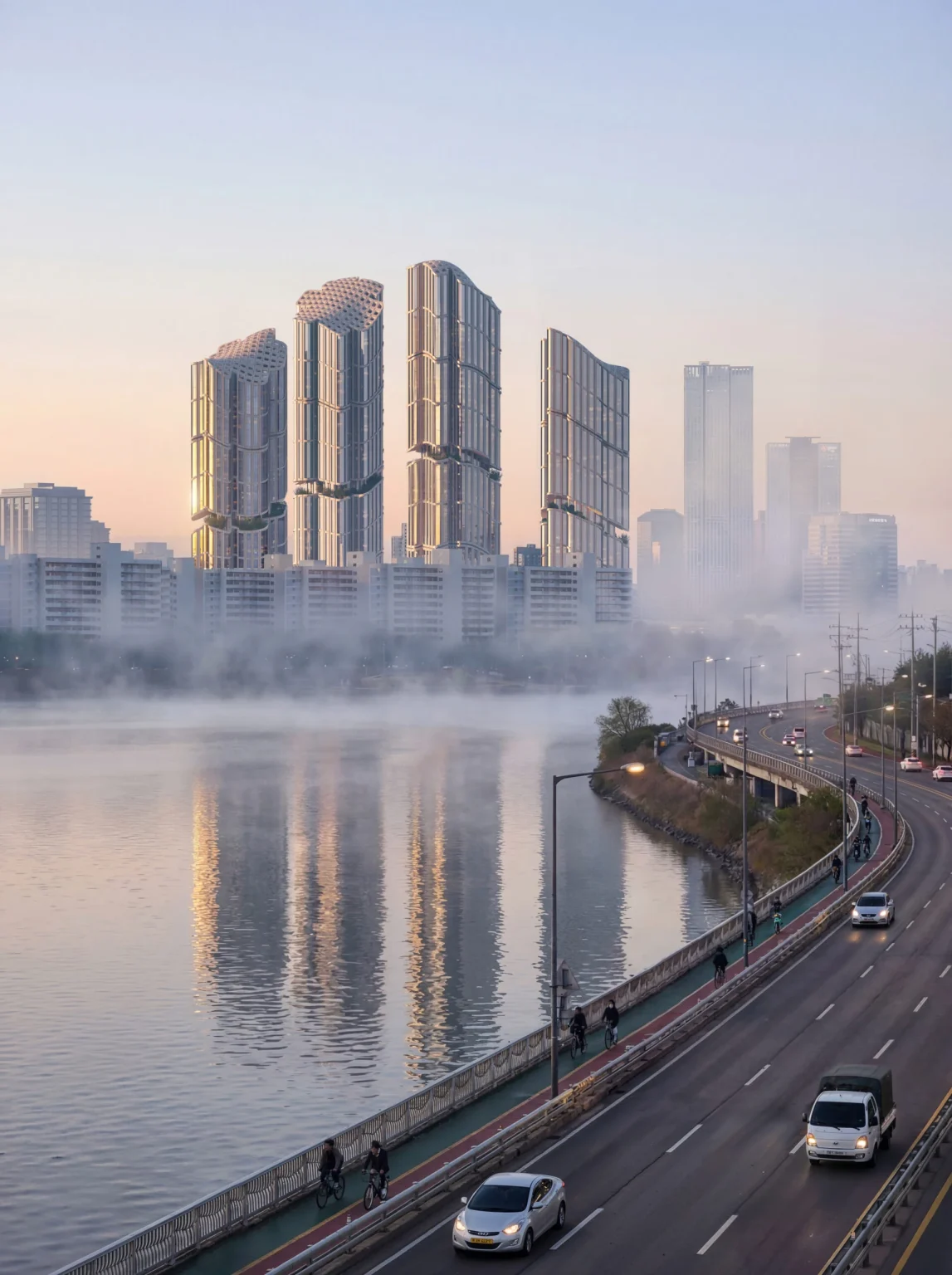 Heatherwick Studio, Daegyo Apartments
