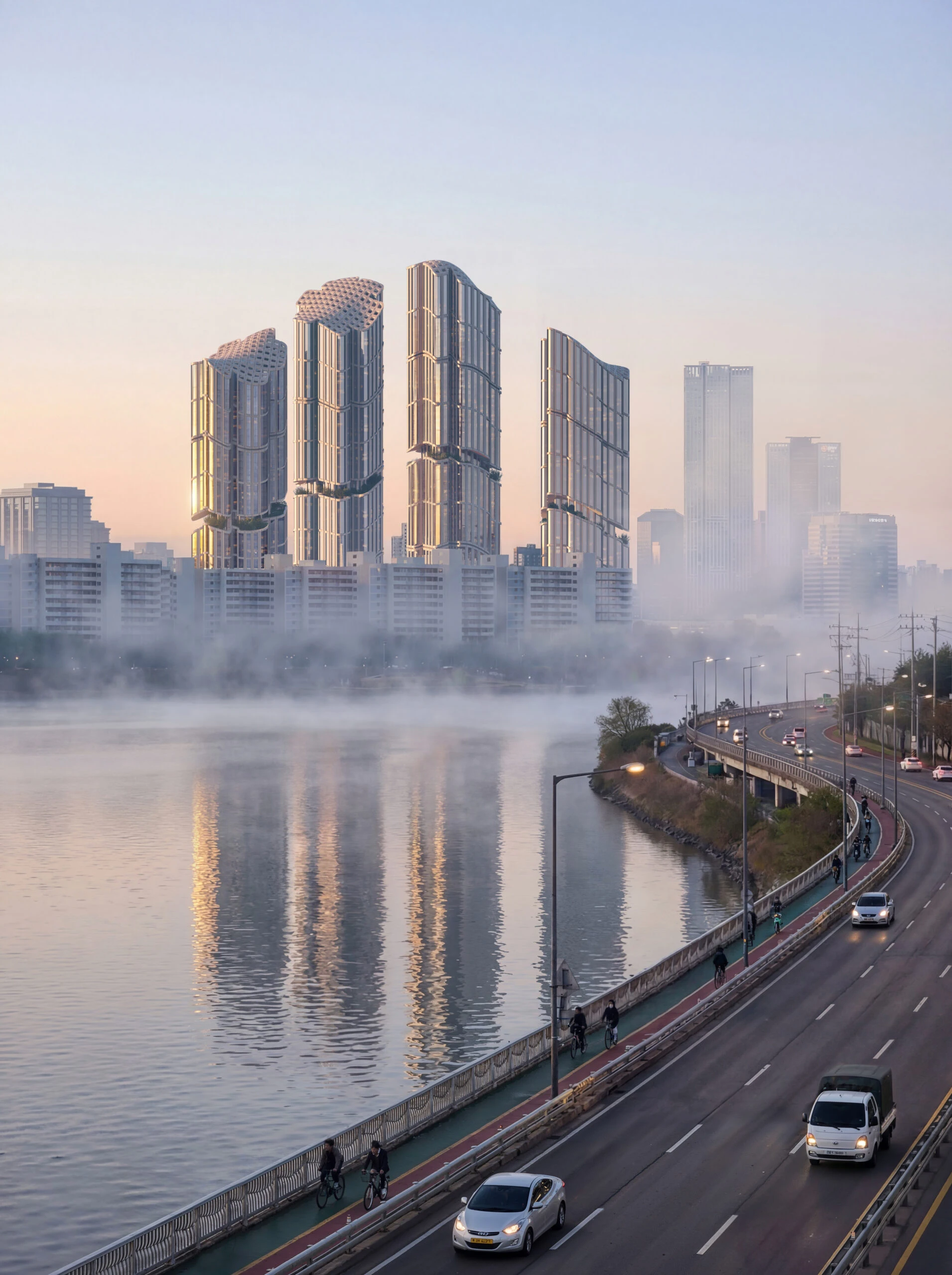 Heatherwick Studio, Daegyo Apartments