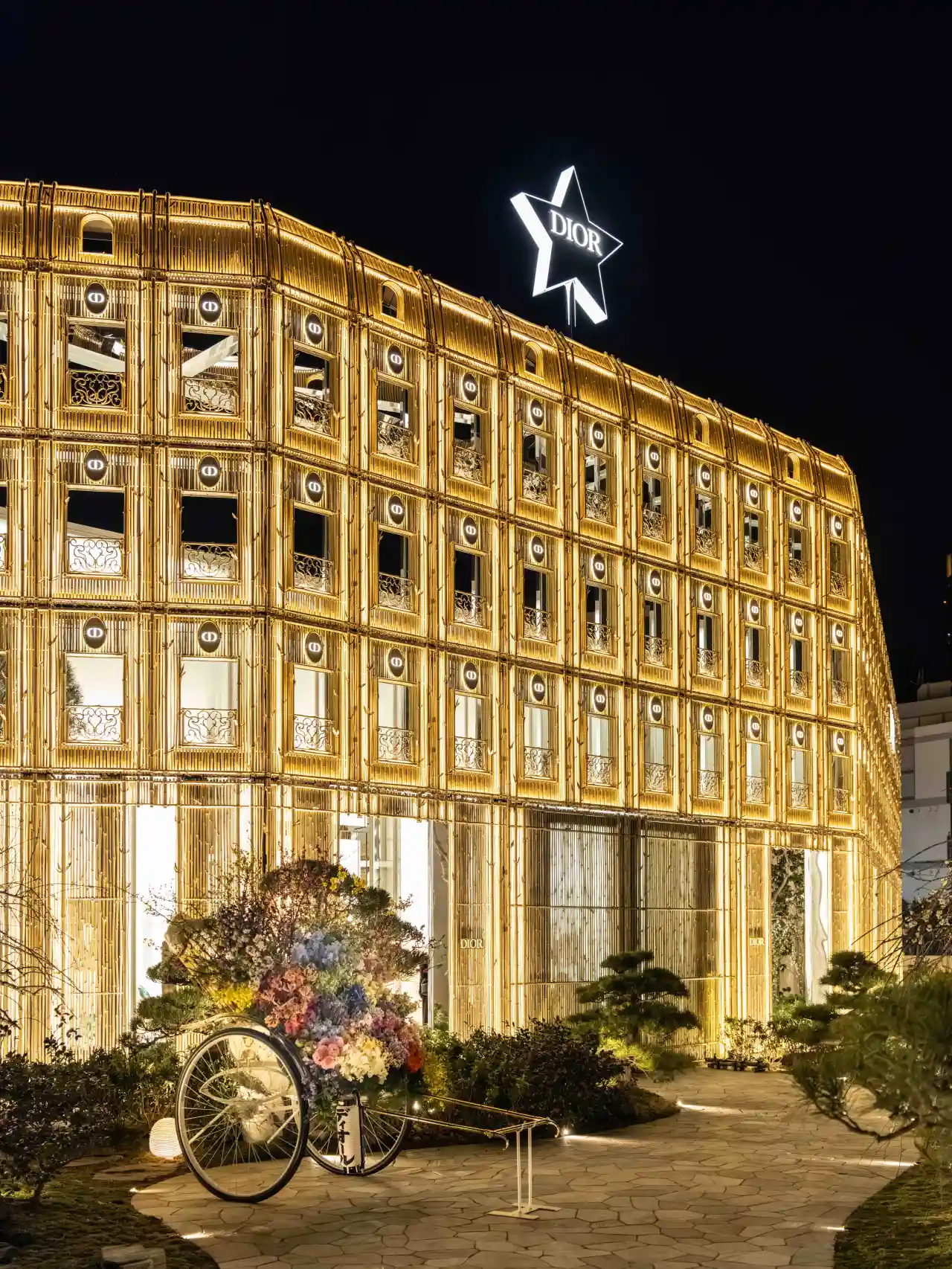 Dior Blends French Luxury with Japanese Craft in Bamboo Pavilion Tokyo 10 Dior Bamboo Pavilion in Tokyo
