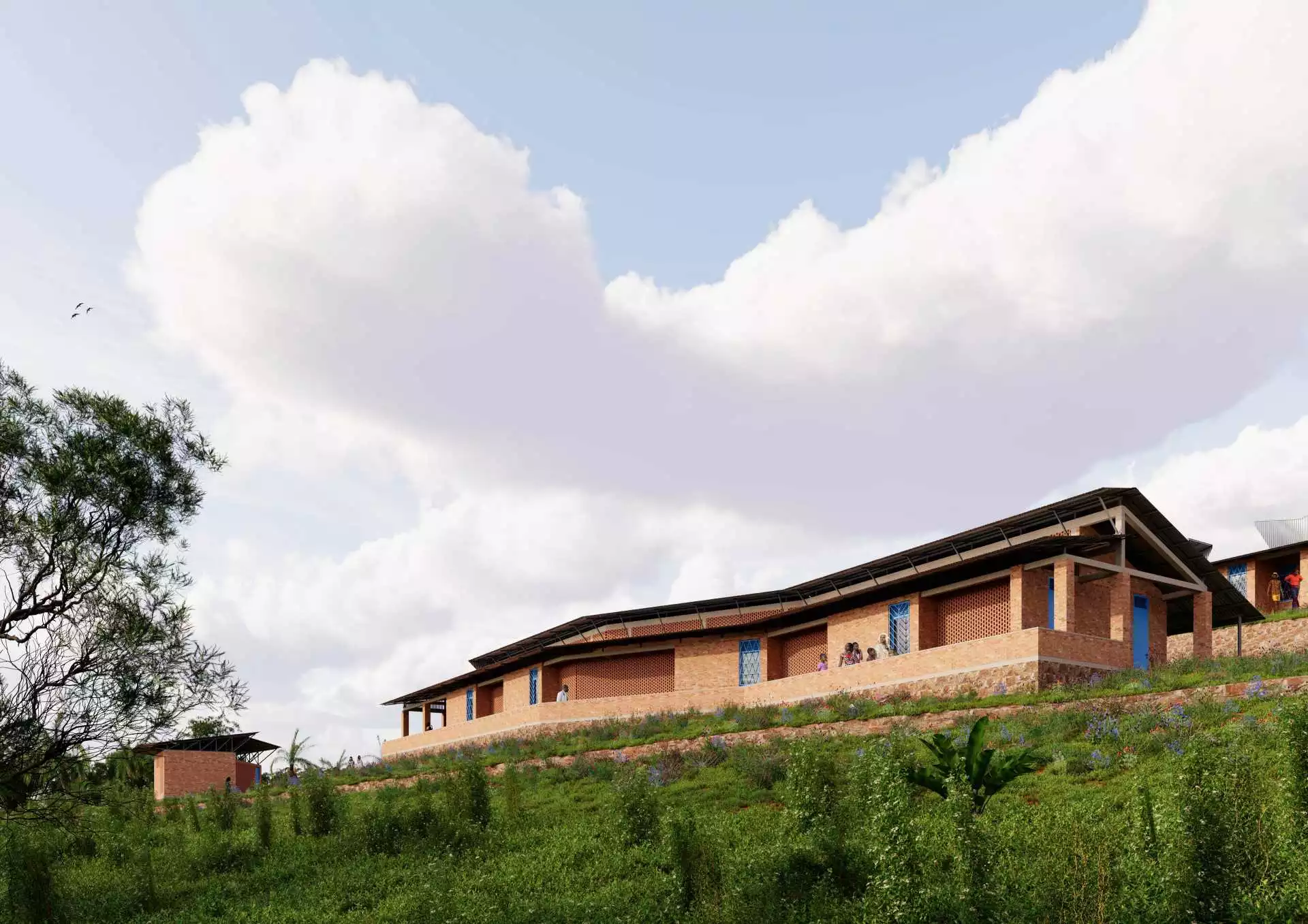 Ineza Healthcare Center by Kéré Architecture