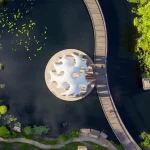 L’île Folie Pavilion by Marc Fornes/THEVERYMANY