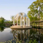 L’île Folie Pavilion by Marc Fornes/THEVERYMANY