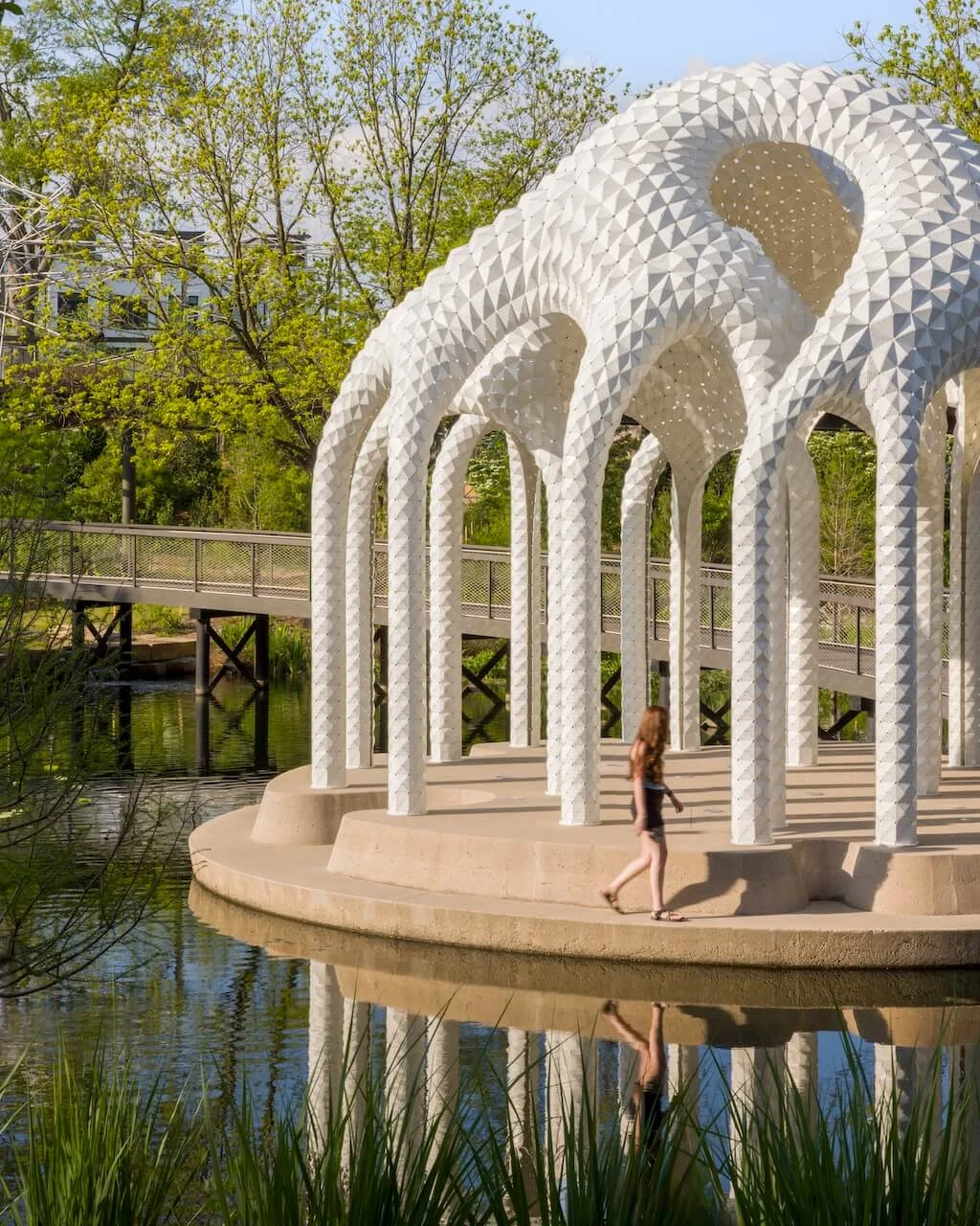 L’île Folie Pavilion by Marc Fornes / THEVERYMANY 7 L’île Folie Pavilion by Marc Fornes/THEVERYMANY