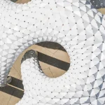 L’île Folie Pavilion by Marc Fornes/THEVERYMANY