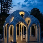 L’île Folie Pavilion by Marc Fornes/THEVERYMANY