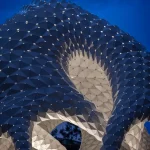 L’île Folie Pavilion by Marc Fornes/THEVERYMANY