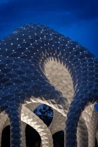 L’île Folie Pavilion by Marc Fornes/THEVERYMANY