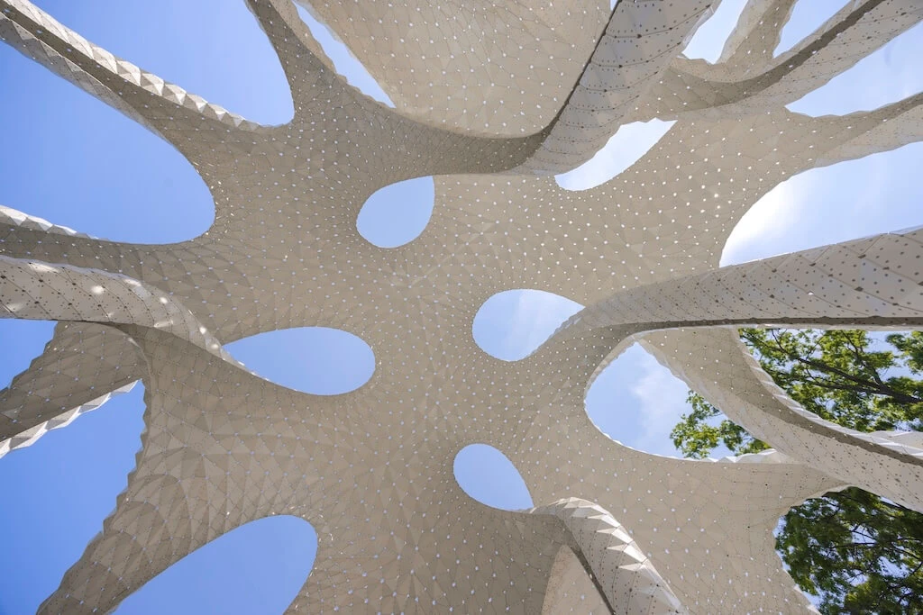 L’île Folie Pavilion by Marc Fornes / THEVERYMANY 9 L’île Folie Pavilion by Marc Fornes/THEVERYMANY