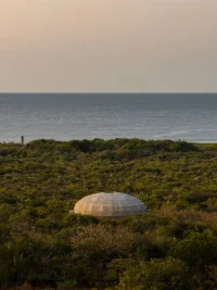 Mushroom Pavilion by OMA at Casa Wabi