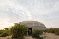 Mushroom Pavilion by OMA at Casa Wabi