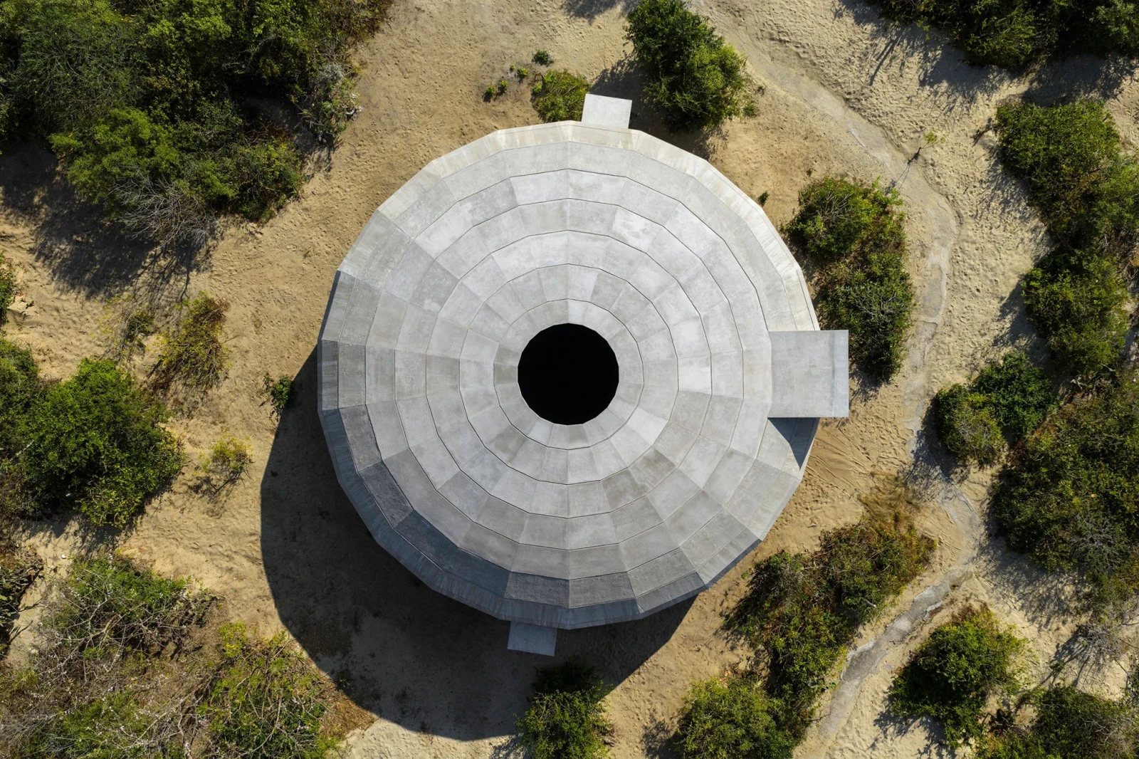 Mushroom Pavilion by OMA at Casa Wabi