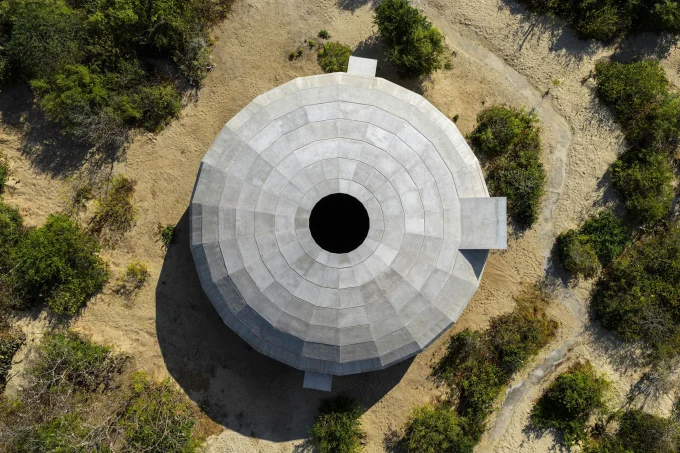 Mushroom Pavilion by OMA at Casa Wabi