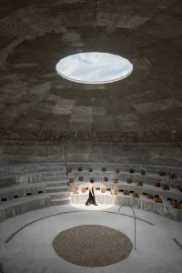 Mushroom Pavilion by OMA at Casa Wabi