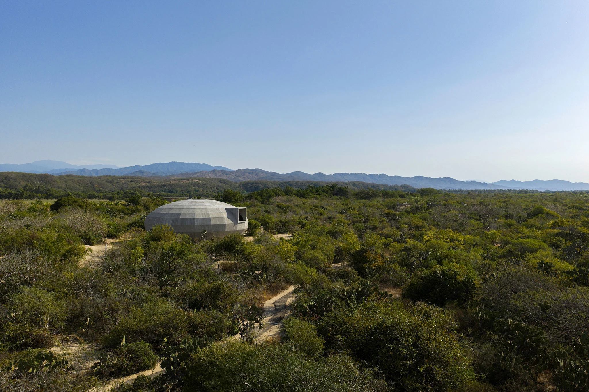 Mushroom Pavilion by OMA at Casa Wabi