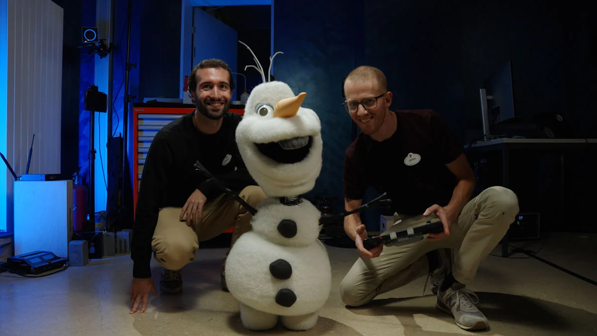 Olaf robot, NVIDIA, Disney