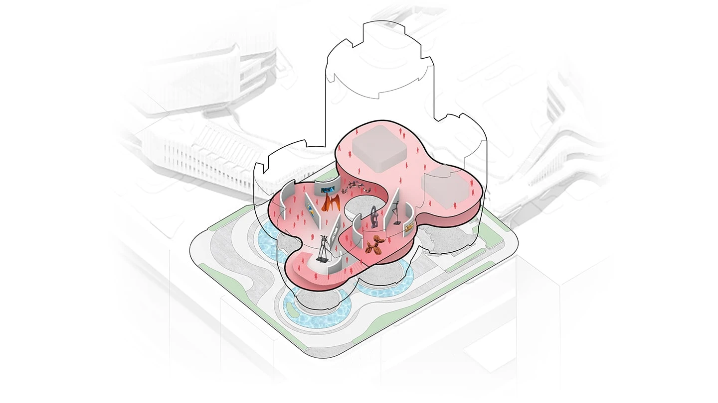 Ole Scheeren Designs Róng Museum with Floating Forms 10 Ole Scheeren design Róng Museum