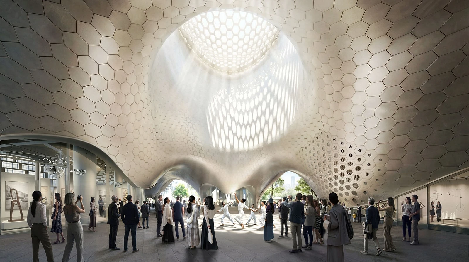 Ole Scheeren Designs Róng Museum with Floating Forms 9 Ole Scheeren design Róng Museum