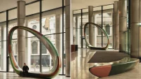 Opal Bronze Installation by Brodie Neill in London