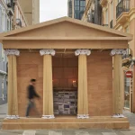 PichiAvo Creates a Burnable Temple Installation for Fallas Valencia 2026