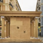 PichiAvo Creates a Burnable Temple Installation for Fallas Valencia 2026
