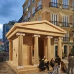PichiAvo Creates a Burnable Temple Installation for Fallas Valencia 2026