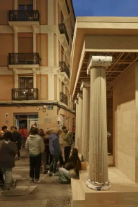 PichiAvo Creates a Burnable Temple Installation for Fallas Valencia 2026