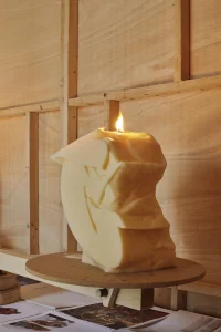 PichiAvo Creates a Burnable Temple Installation for Fallas Valencia 2026