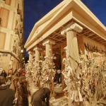 PichiAvo Creates a Burnable Temple Installation for Fallas Valencia 2026